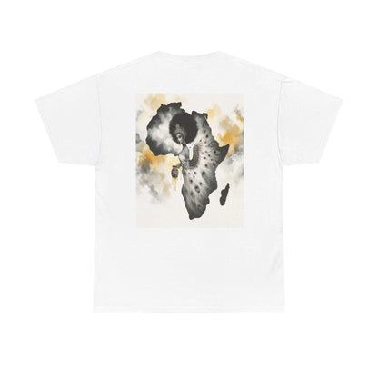 Maferefun OSHUN "A Queen in Africa" tee! Orisha based, Lucumi tradition, Urban Style Tshirt! Gift for Godparent or Devotee!
