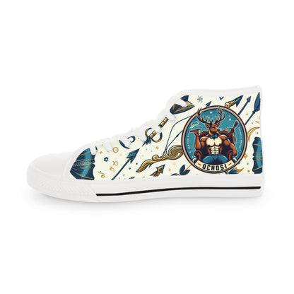 Orisha OCHOSI Stylish High Top Sneakers! Gift For Devotee or Godparent!