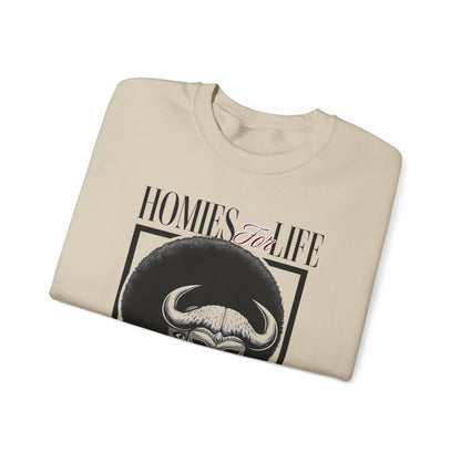 Homies for Life, Oya Eshu and Me Sweatshirt, Gift for Godparent or Devotee!