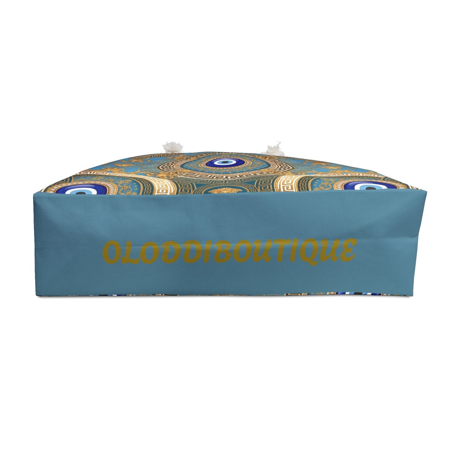 Nazar Evil Eye Weekender Bag — Teal