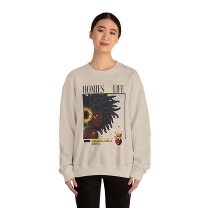 Homies for Life, OSHUN Me and ESHU Sweatshirt, Gift for Godparent or Devotee!