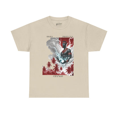 Highly Protected CHANGO Graphic Tee,Gift for godparent or Devotee, Ashe Chango Tshirt