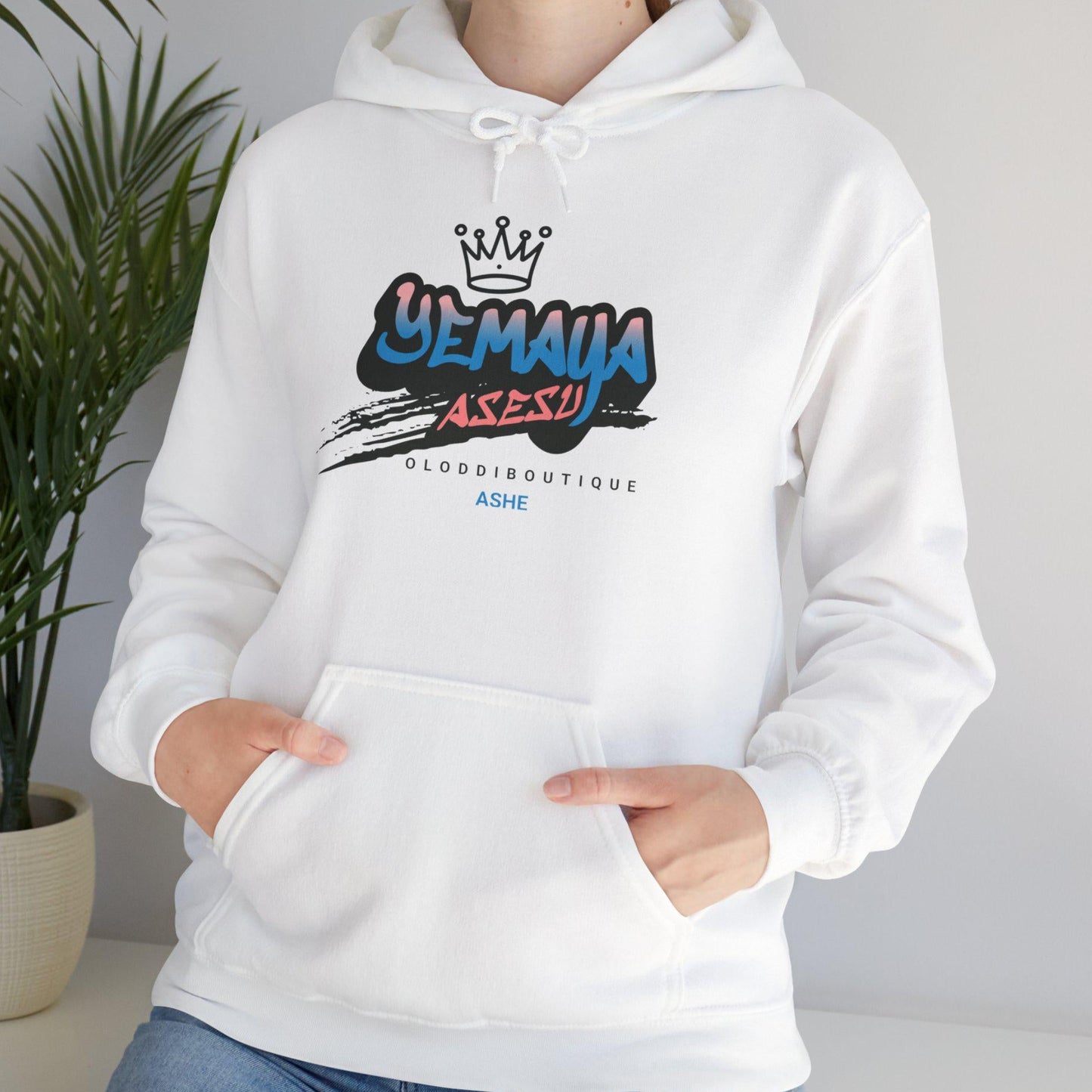 Yemayá ASESU, Orisha inspired Unisex Hoodie!! Gift for devotee or Godparent! Omo YEMAYÁ hoodie!