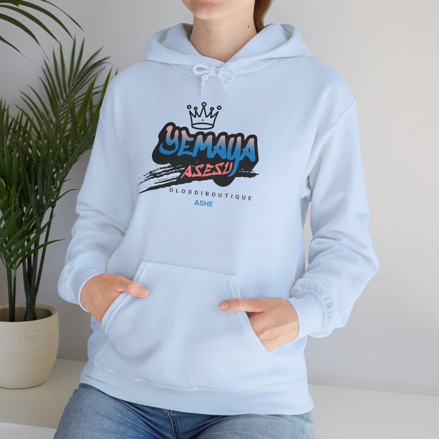 Yemayá ASESU, Orisha inspired Unisex Hoodie!! Gift for devotee or Godparent! Omo YEMAYÁ hoodie!