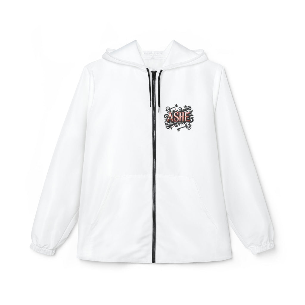 Maferefun Orisha ELLEGUA "Keeper of Keys" white Stylish Ashe Jacket, gift for devotee or godparents,