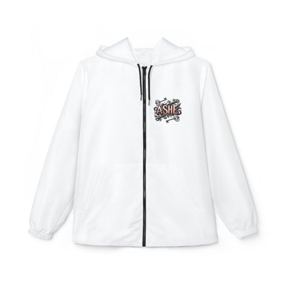 Maferefun Orisha ELLEGUA "Keeper of Keys" white Stylish Ashe Jacket, gift for devotee or godparents,
