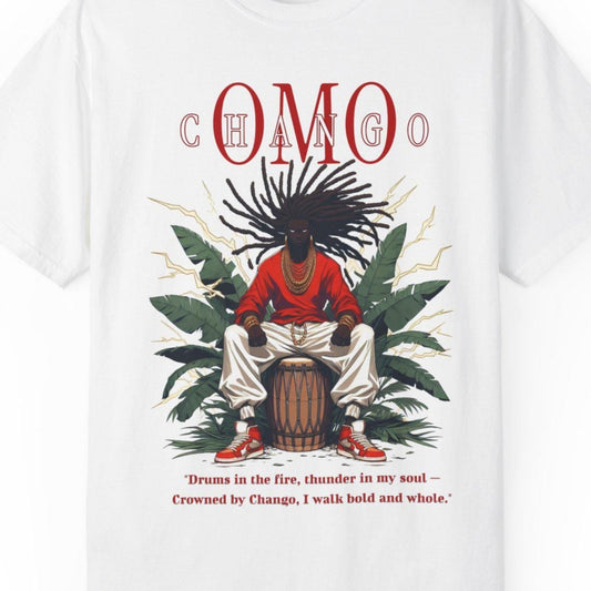 Omo Chango Orisha-Inspired Comfort Colors T-Shirt – Gift for Devotee or Godparent