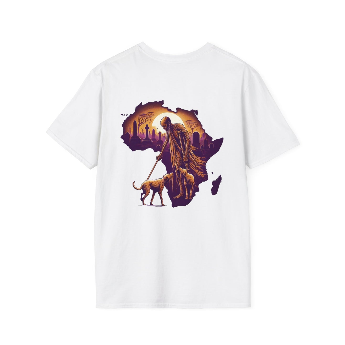Maferefun Babalu Aye "A Healer in Africa" T-Shirt - Orisha Gift for Devotee or Godparent