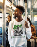 Orisha Oggun Marble Royalty Sweatshirt - Ruler of Iron | Gift for Devotee or Godparent