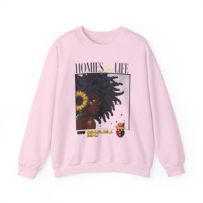 Homies for Life, OSHUN Me and ESHU Sweatshirt, Gift for Godparent or Devotee!