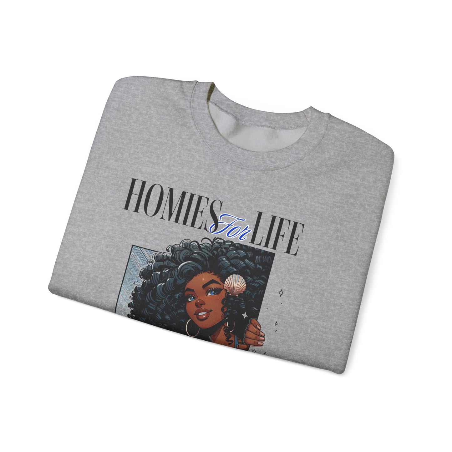 Homies for Life, YEMAYA,ESHU ,Me Sweatshirt, Gift for Godparent or Devotee!