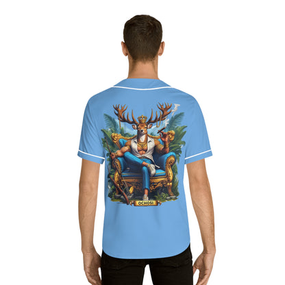 Ashe OCHOSI jersey, Royal Crowned Deer , Orisha Based Urban Style Jersey