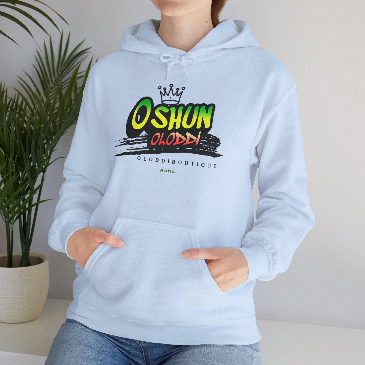 Oshun IBÚ OLODDI, Orisha inspired Unisex Hoodie!! Gift for devotee or Godparent! Omo OSHUN hoodie!