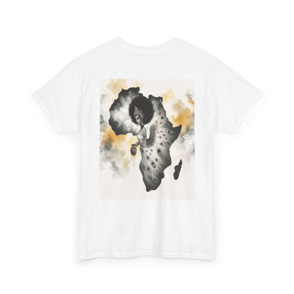 Maferefun OSHUN "A Queen in Africa" tee! Orisha based, Lucumi tradition, Urban Style Tshirt! Gift for Godparent or Devotee!