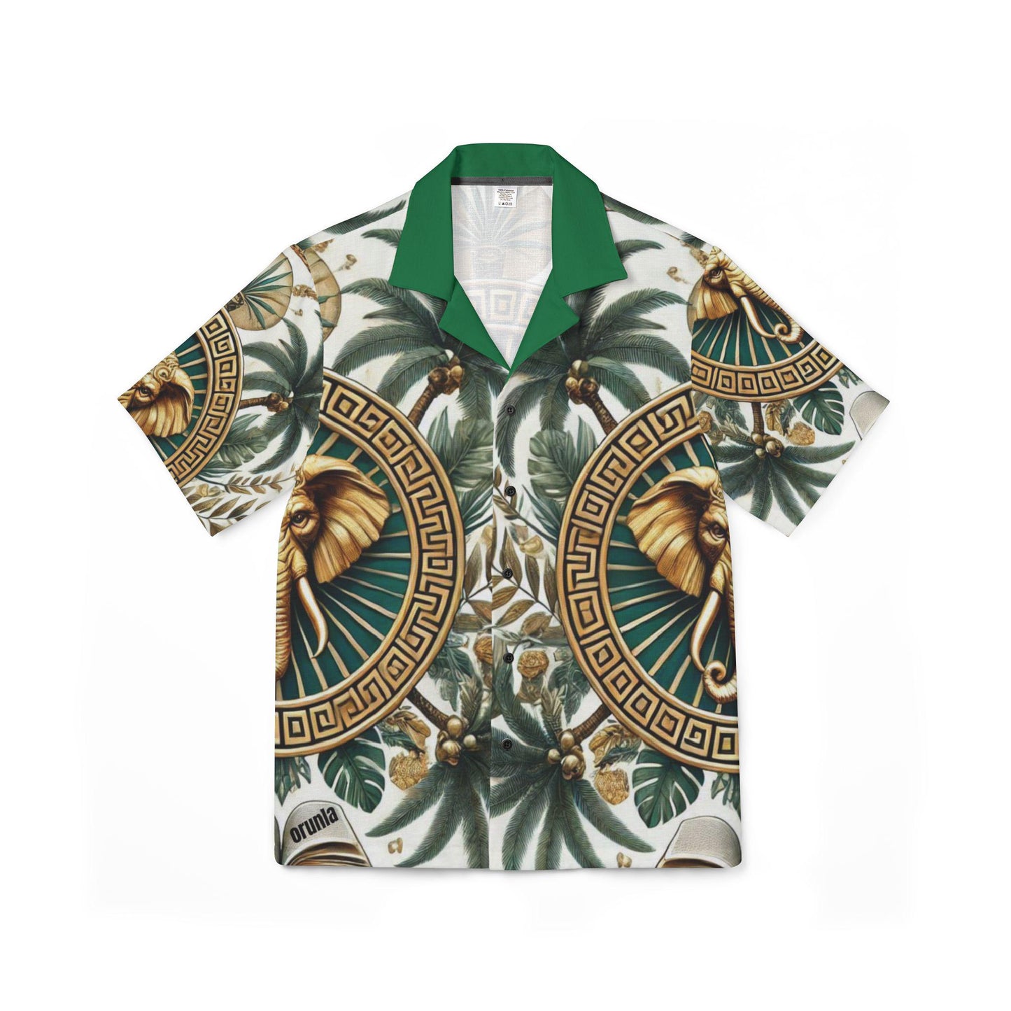 Orisha Orunla Hawaiian Style Button Down Shirt - Gift for Devotee or Godparent