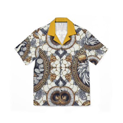 Orisha Oshun Hawaiian Style Button Down Shirt - Gift for Devotee or Godparent