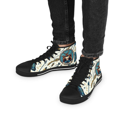 Orisha OCHOSI Stylish High Top Sneakers! Gift For Devotee or Godparent!