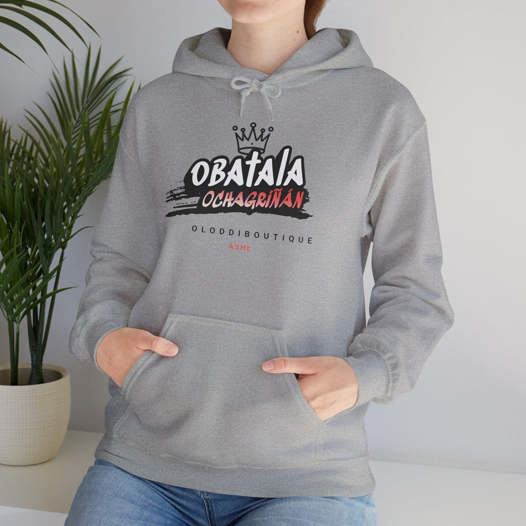 Obatalá OCHAGRIÑÁN, Orisha inspired Unisex Hoodie!! Gift for devotee or Godparent! Omo OBATALÁ hoodie!