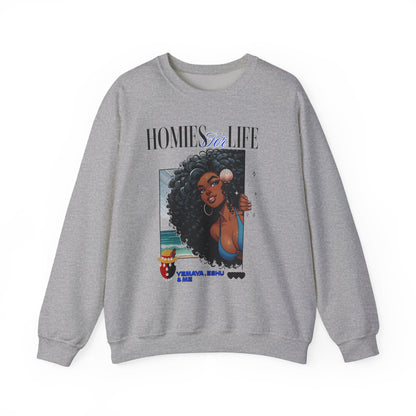 Homies for Life, YEMAYA,ESHU ,Me Sweatshirt, Gift for Godparent or Devotee!