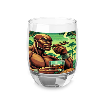 Oggún “Cheers To” Whiskey Style Drinking Glass – Gift for Devotee or Godparent