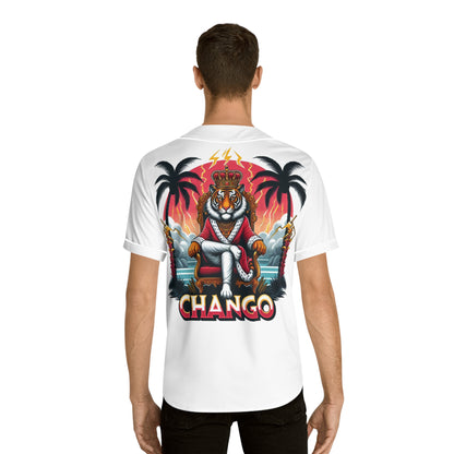 Ashe Chango "Royal Crowned Tiger" Jersey - Orisha Urban Style | Gift for Devotee or Godparent