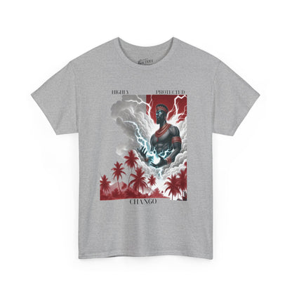 Highly Protected CHANGO Graphic Tee,Gift for godparent or Devotee, Ashe Chango Tshirt