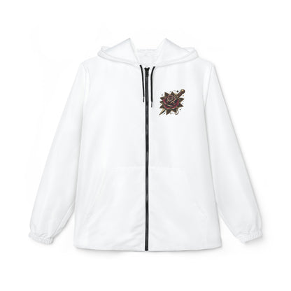 Centella NDOKI "Skulls & Roses" Palo Mayombe White Stylish Windbreaker Jacket! Somos!