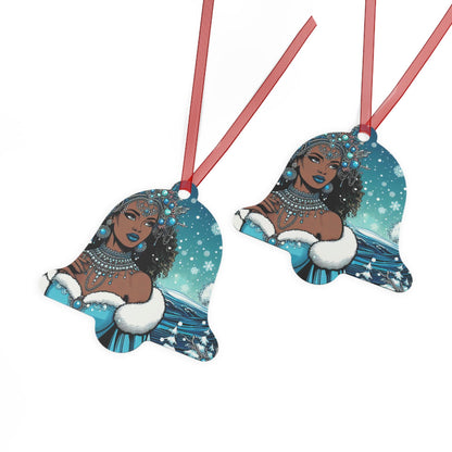 Maferefun YEMAYA Winter Ornament – Orisha Holiday Decor | Gift for Devotee or Godparent