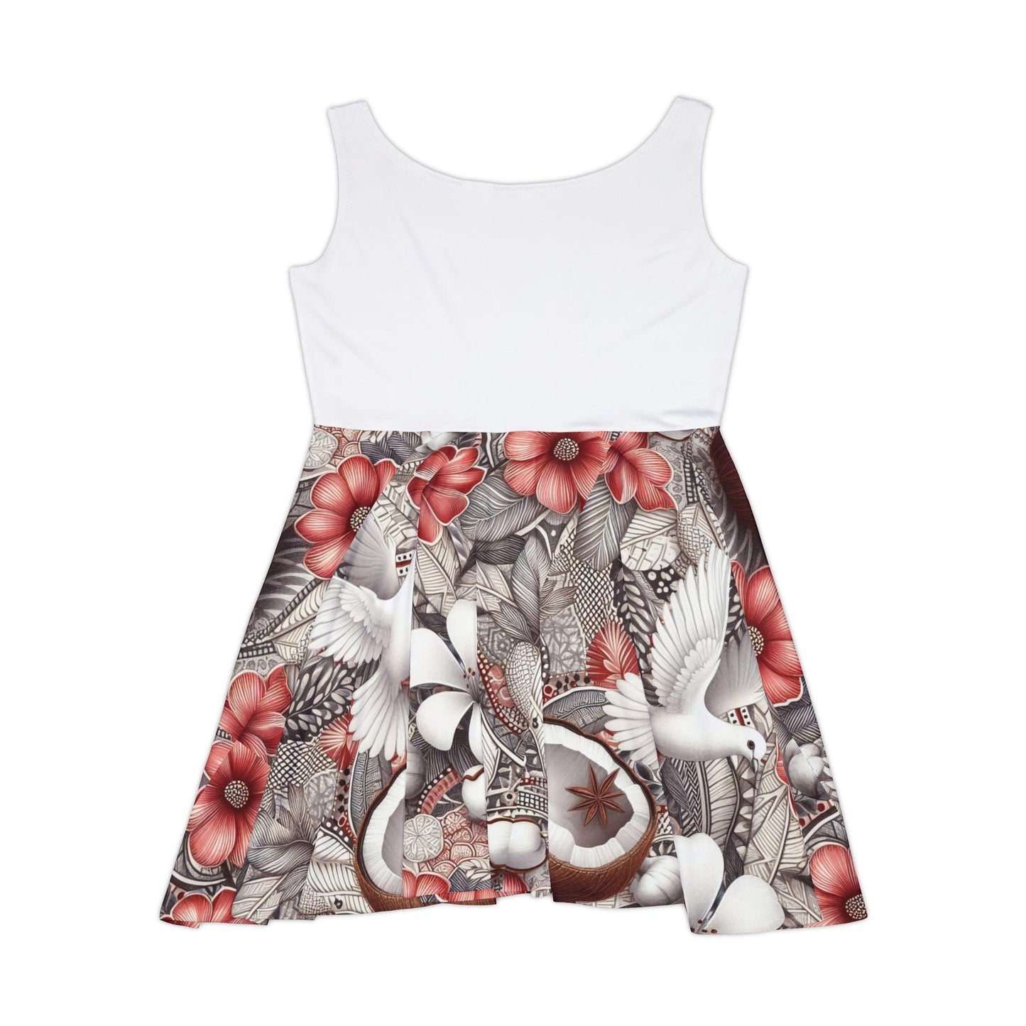 Maferefun OBATALA Summer Skater Style Dress! Gift for Devotee or Godparent!