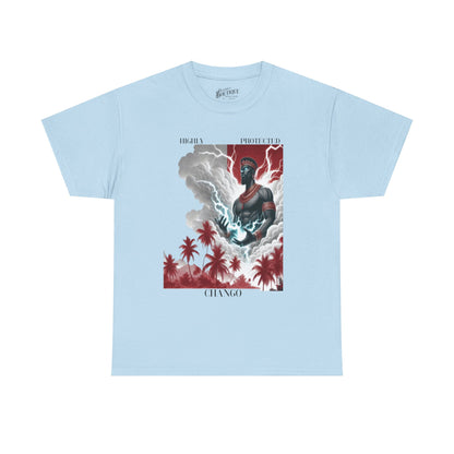 Highly Protected CHANGO Graphic Tee,Gift for godparent or Devotee, Ashe Chango Tshirt