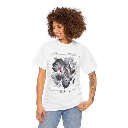 Highly Protected OBATALA  Tshirt, Gift for Godparnts and Devotee! Ashe OBATALA tee !