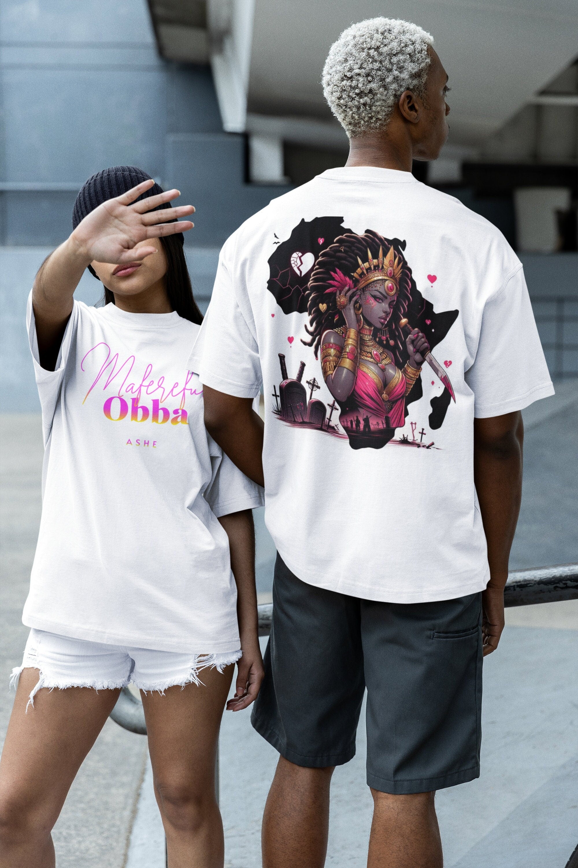 Maferefun OBBA "A Warrior Queen in Africa" tshirt, Ashe Orisha Obba Tee, Gift for godparent or Devotee, Omo OBBA tshirt!
