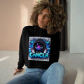Cute Cancer Crop Hoodie - Zodiac Apparel, Astrology Gift, Trendy Women's Fashion, Horoscope Lover's Gift, Casual Wear