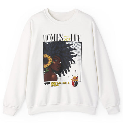 Homies for Life, OSHUN Me and ESHU Sweatshirt, Gift for Godparent or Devotee!