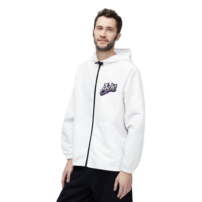 Maferefun BABALUAYE "Sacred Healing" White Stylish Windbreaker! Ashe ORISHA babaluaye jacket, gift for Devotee or Godparent!