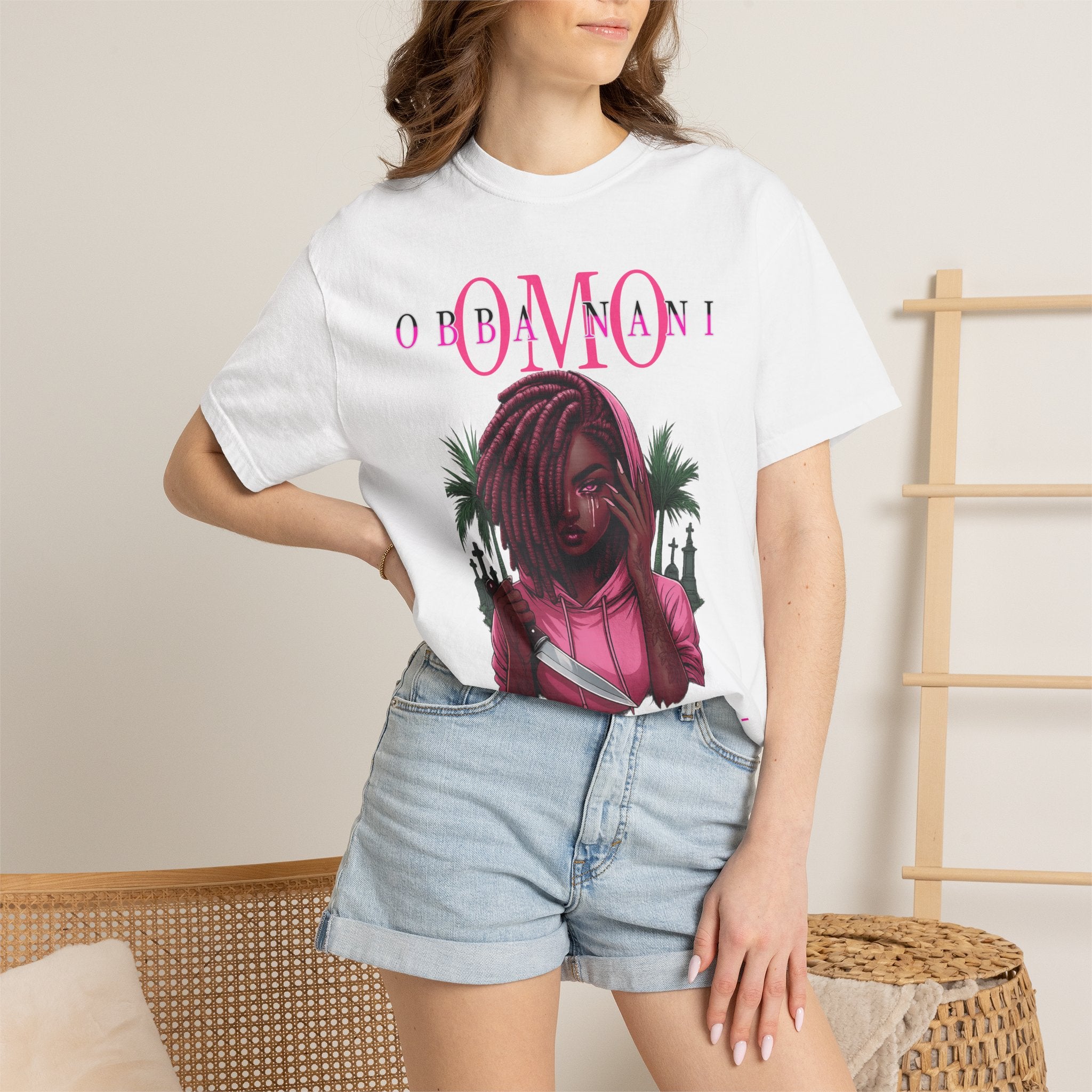 Omo OBBA NANI Shirt, Afro-Spiritual Tee Gift for Godparent or Devotee  Orisha Inspired Comfort Colors T-Shirt