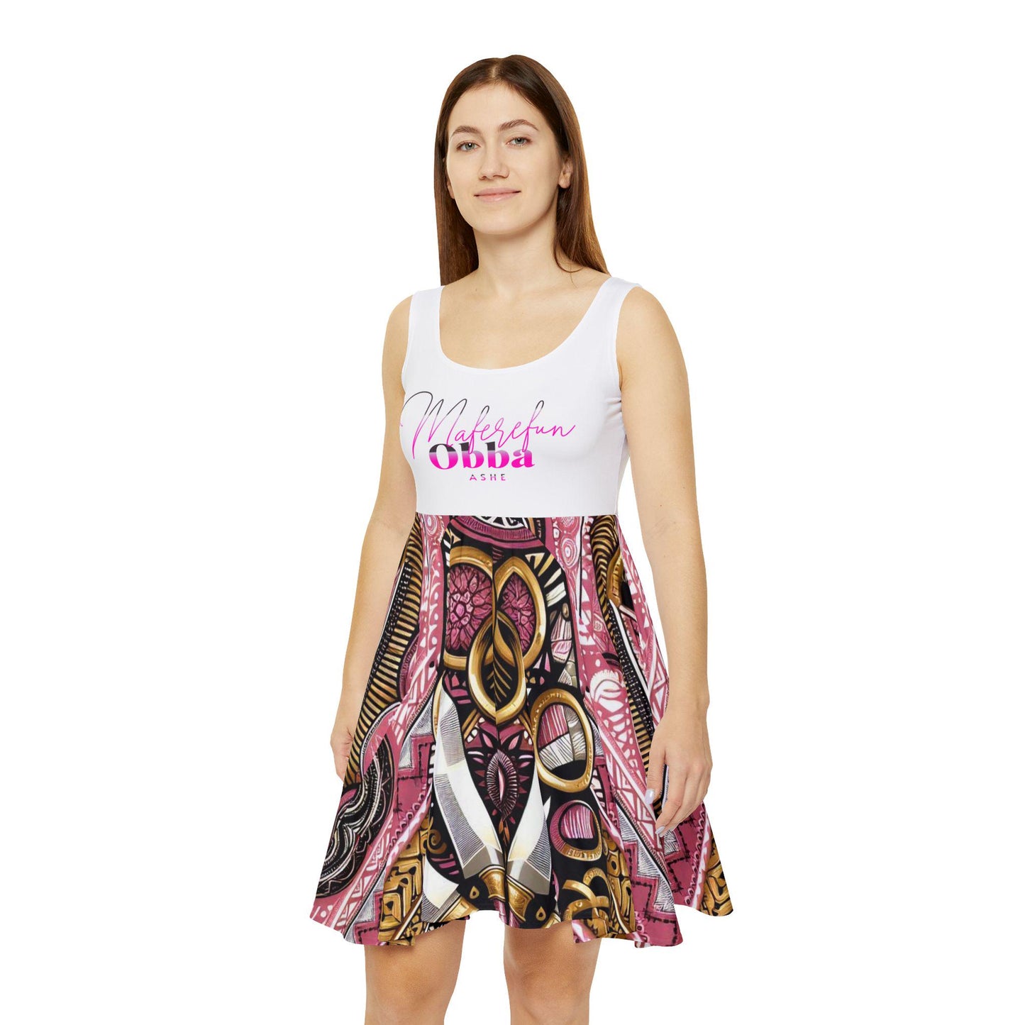Maferefun "OBBA" Summer Skater Style Dress! GiftFor Devotee or Godparent!