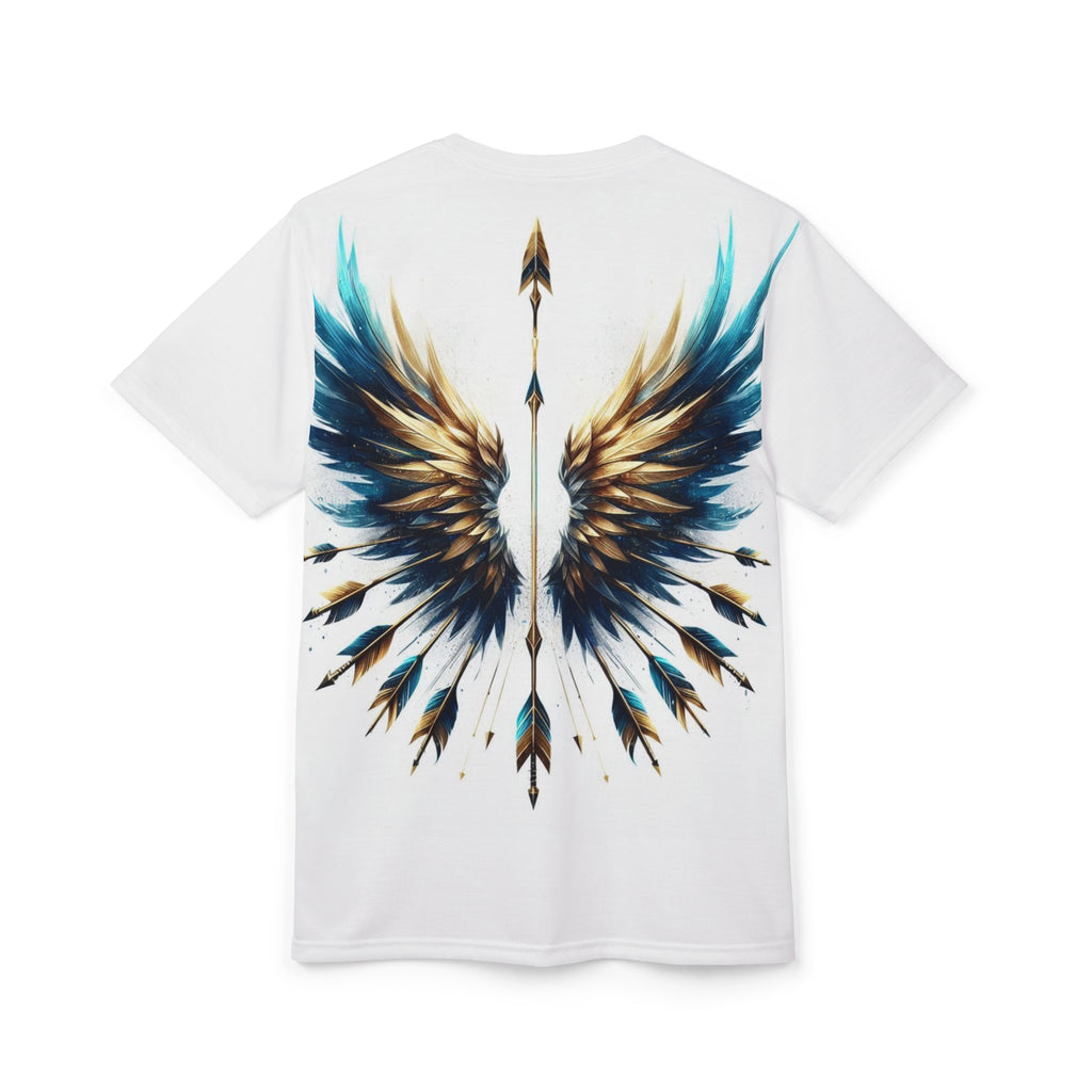 Flying Higher "ELEVATE" with "OCHOSI" stylish "WINGS" tshirt! Gift for Devotee or Godparent!