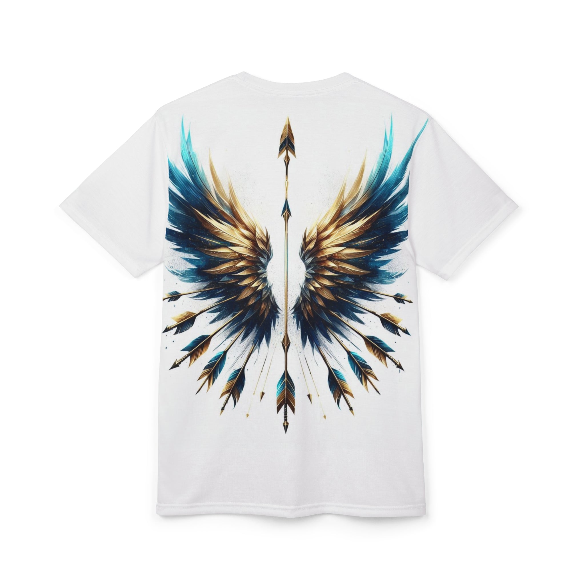 Flying Higher "ELEVATE" with "OCHOSI" stylish "WINGS" tshirt! Gift for Devotee or Godparent!