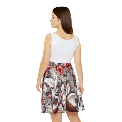Maferefun OBATALA Summer Skater Style Dress! Gift for Devotee or Godparent!