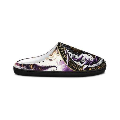 Orisha OYA "Purple Tornados" Stylish Comfy indoor slippers, oya yansa slippers, gift for devotee or godparents