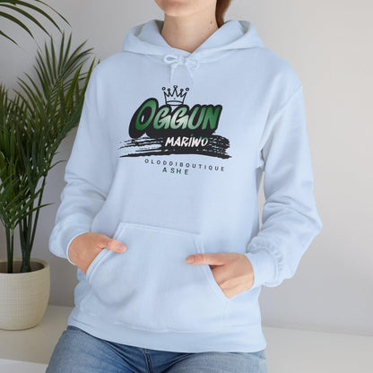 Oggun MARIWÓ, Orisha inspired Unisex Hoodie!! Gift for devotee or Godparent! Omo OGGUN hoodie!