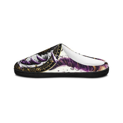 Orisha OYA "Purple Tornados" Stylish Comfy indoor slippers, oya yansa slippers, gift for devotee or godparents