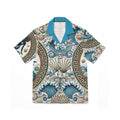 Orisha YEMAYA Hawaiian Style, Button down Shirt! Gift for Godparent or Devotee!