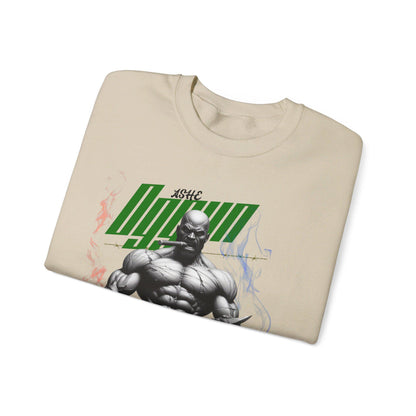 Orisha Oggun Marble Royalty Sweatshirt - Ruler of Iron | Gift for Devotee or Godparent