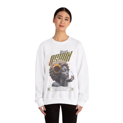Orisha Oshun “Marble Royalty” Sweatshirt – Ruler of Love | Gift for Devotee or Godparent