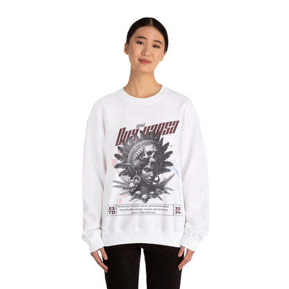 Orisha Oya Yansá “Marble Royalty” Sweatshirt – Ruler of Storms | Gift for Devotee or Godparent