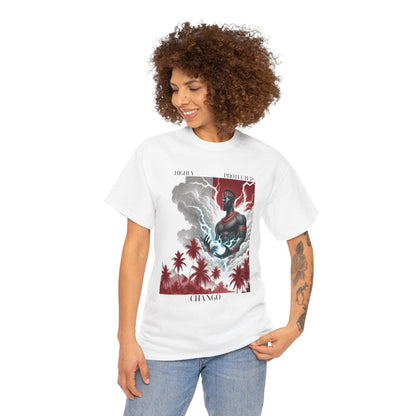 Omo Chango "Highly Protected" Graphic T-Shirt – Gift for Devotee or Godparent