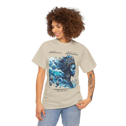 Highly Protected YEMAYA Tshirt, gift of Godparent or Devotee ,Bohemian T-Shirt,  Gift fo, Spiritual Apparel, Ashe YEMAYA