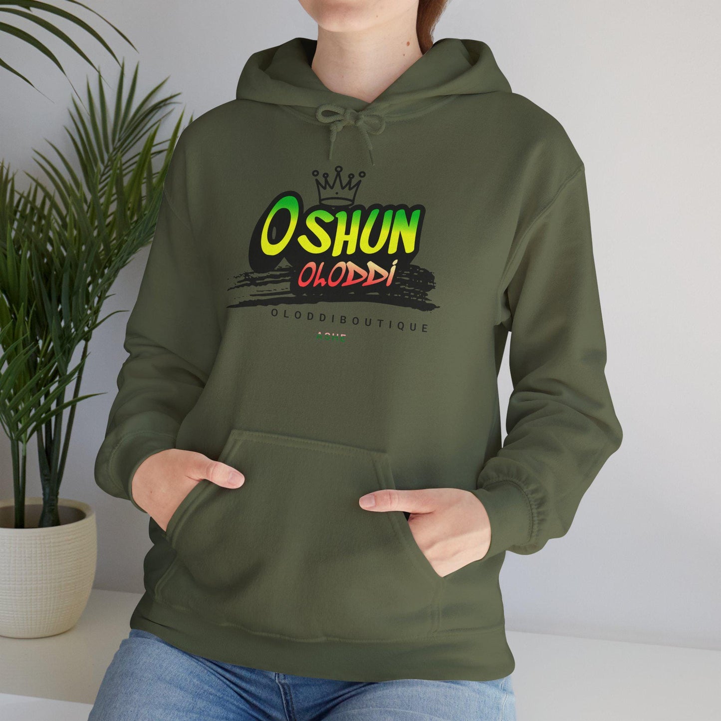Oshun IBÚ OLODDI, Orisha inspired Unisex Hoodie!! Gift for devotee or Godparent! Omo OSHUN hoodie!